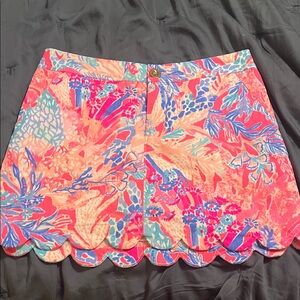 Lilly Pulitzer Skort Colette Skort Light Pascha Pink Aquadesiac size 00 NWOT